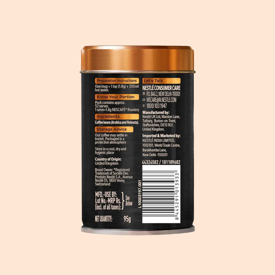 Nescafe Roastery Dark Roast Instant Coffee
