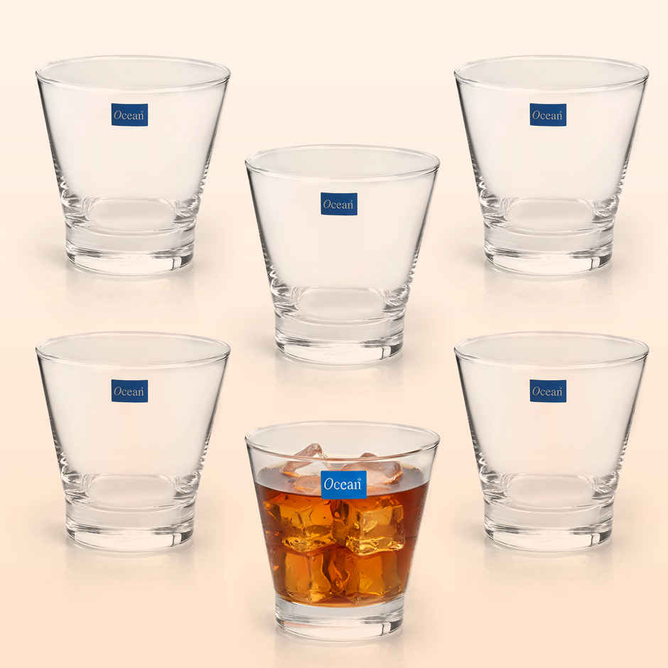 Studio Whisky Glass | 6 pcs | 345 ml | Ocean Glassware