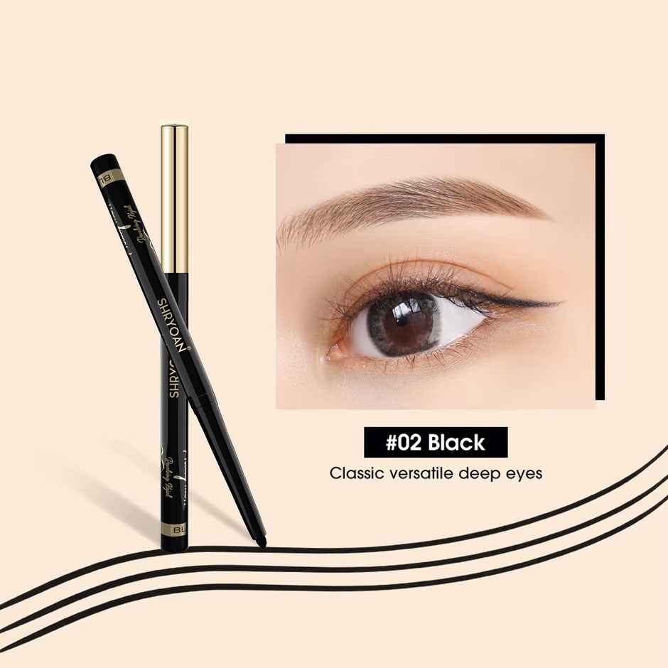 Shryoan Pretty Me! Revolving Super Smooth Kajal - Black