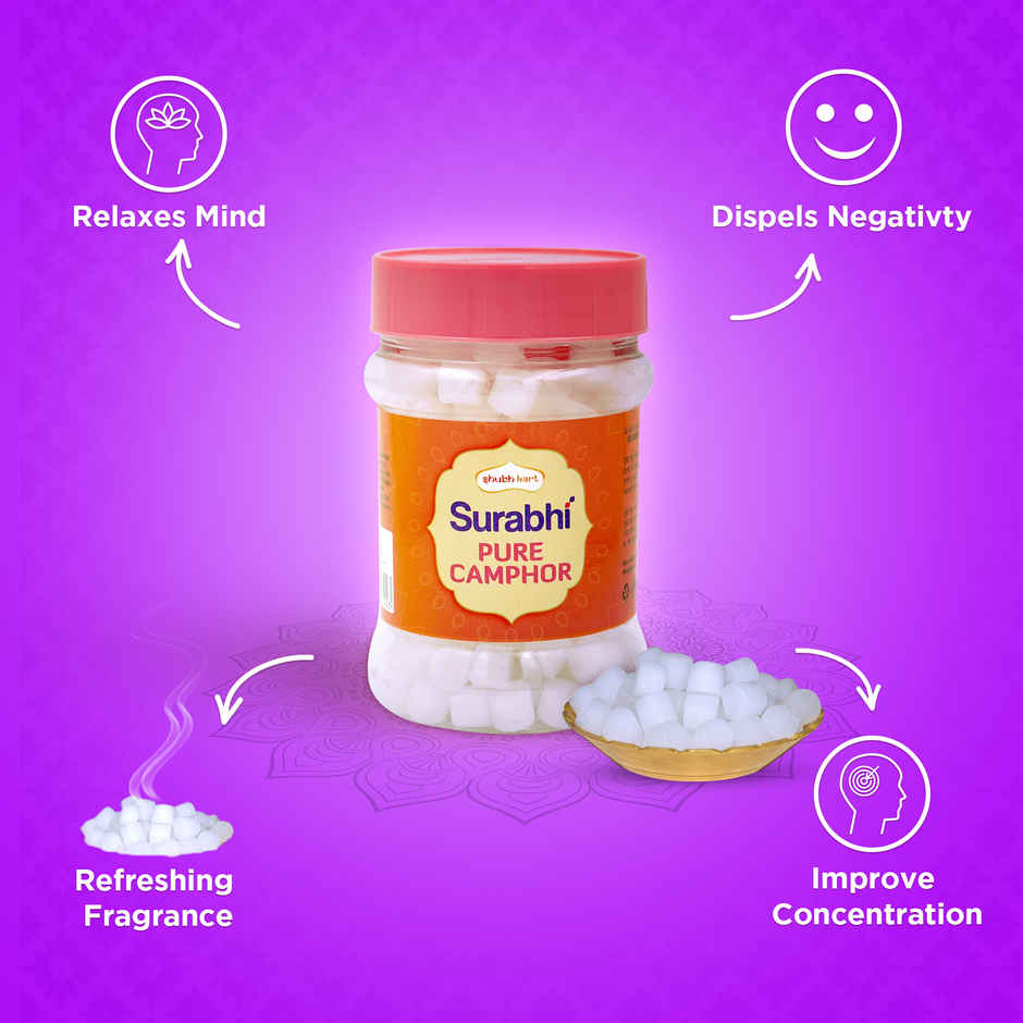 Surabhi Pure Camphor Container | Shubhkart