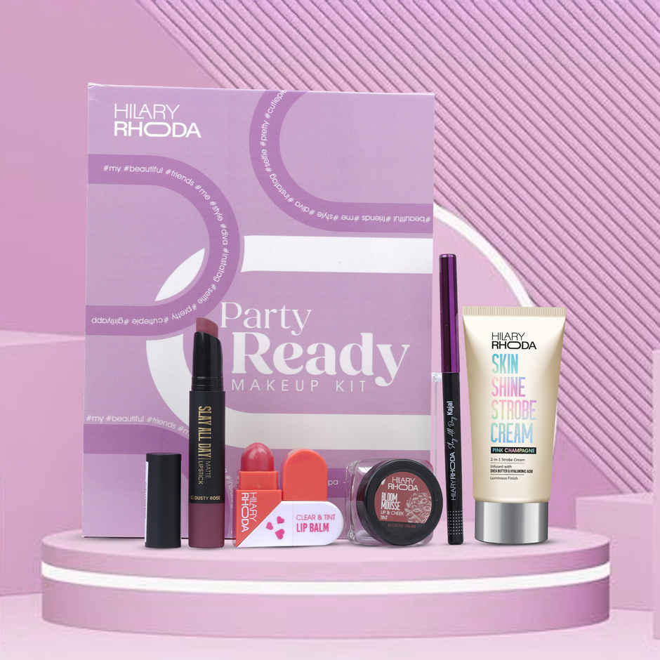 Hilary Rhoda Party Ready Makeup Kit | Makeup Combo for Women Face Makeup Essentials
