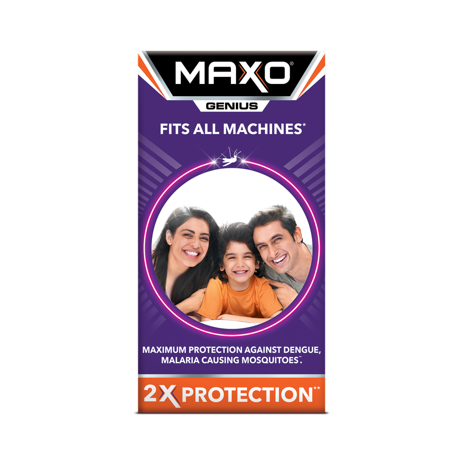Maxo Genius Liquid Vaporiser Mosquito Repellent Combo