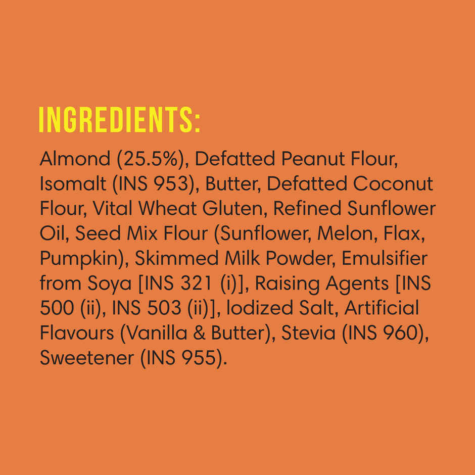 Lo Foods Keto Almond Cookies | No Added Sugar, Lower in Carbs, Higher in protein
