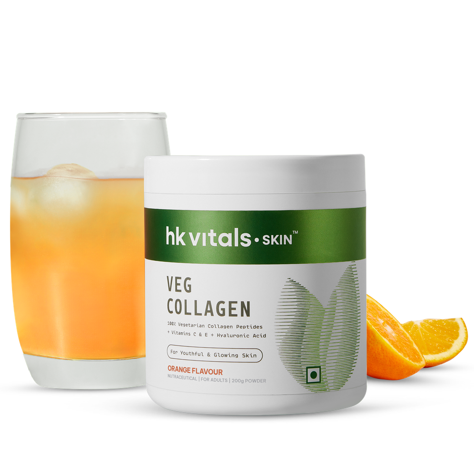 hk vitals Veg Collagen Supplement Orange 200g