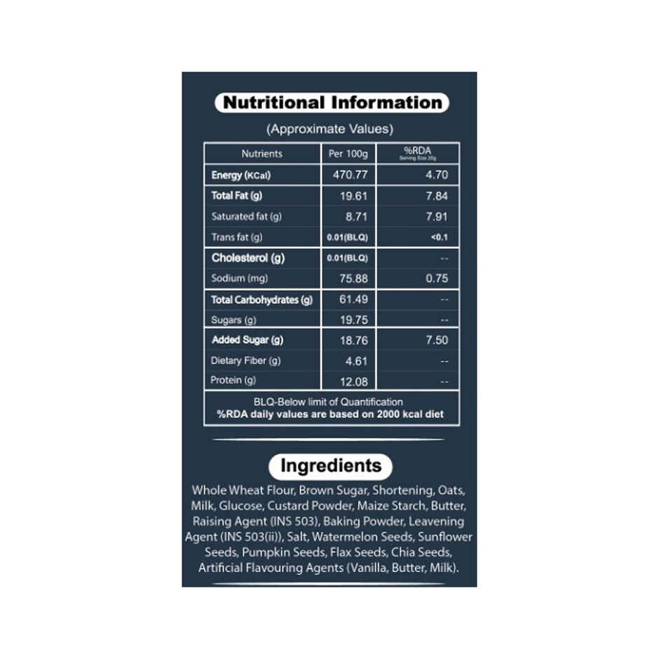 Let's Try Oats Seeds Cookies