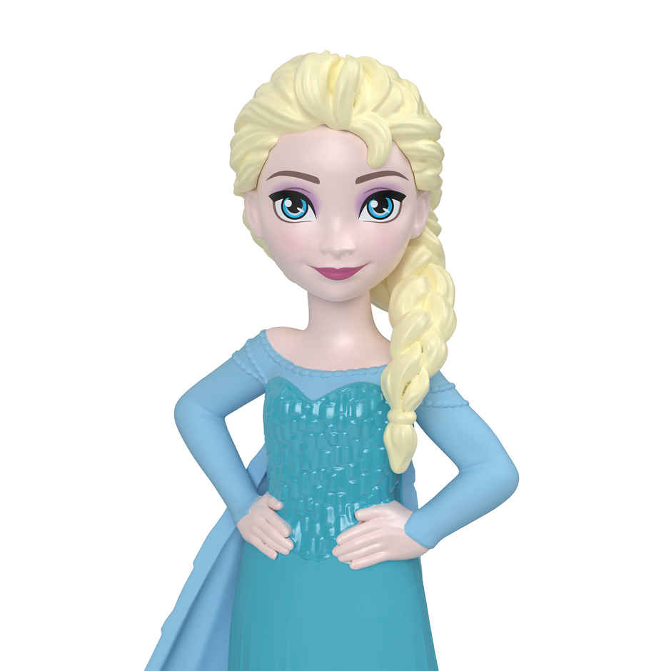 Disney Frozen Elsa Small Doll with Friend Figure Accessory and Stickers Inspired by Disney Movie