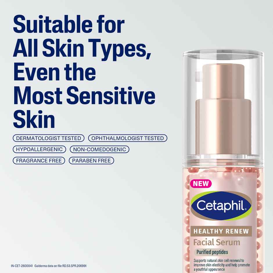 Cetaphil Healthy Renew Anti-Ageing Facial Serum with Peptides for Fine Lines