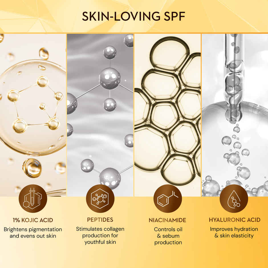 SUGAR Cosmetics Tan Ban 1% Kojic Acid Sunscreen