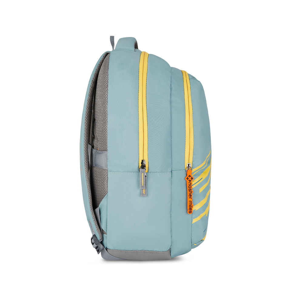 Nasher Miles Backpack for Unisex | Laptop Backpack | Casual Geography | Green - 31L
