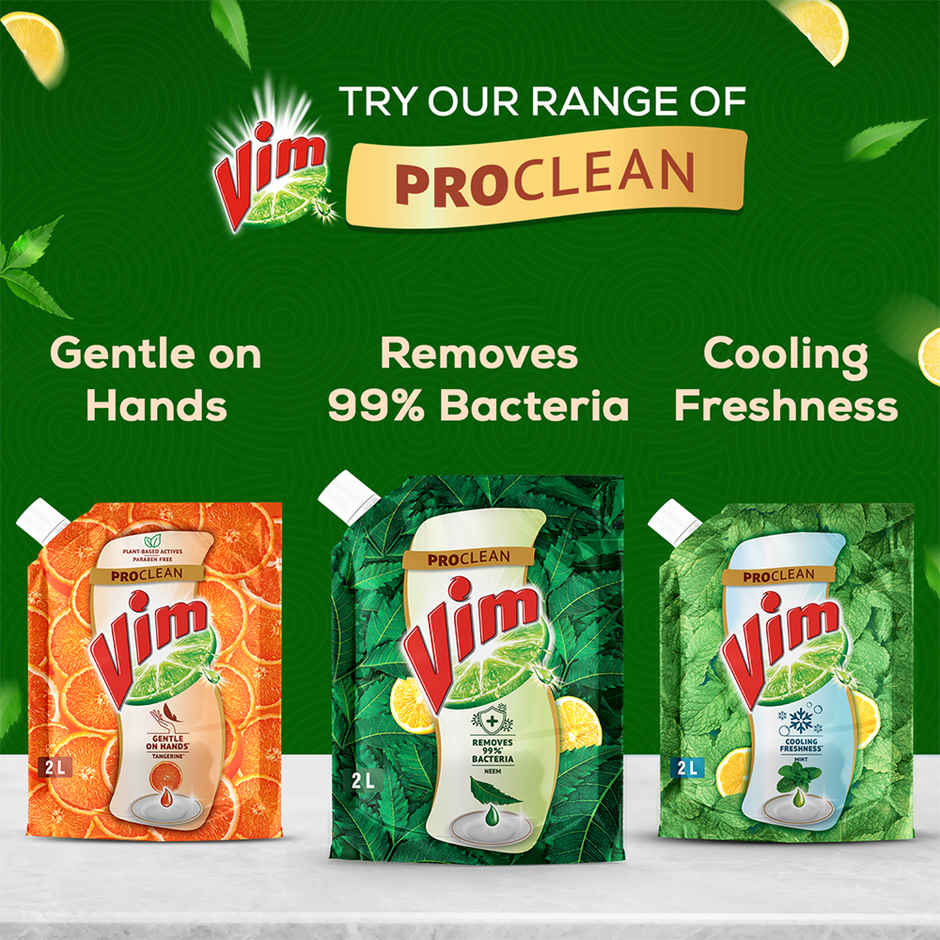 Vim Neem Anti Bacteria Dishwash Liquid