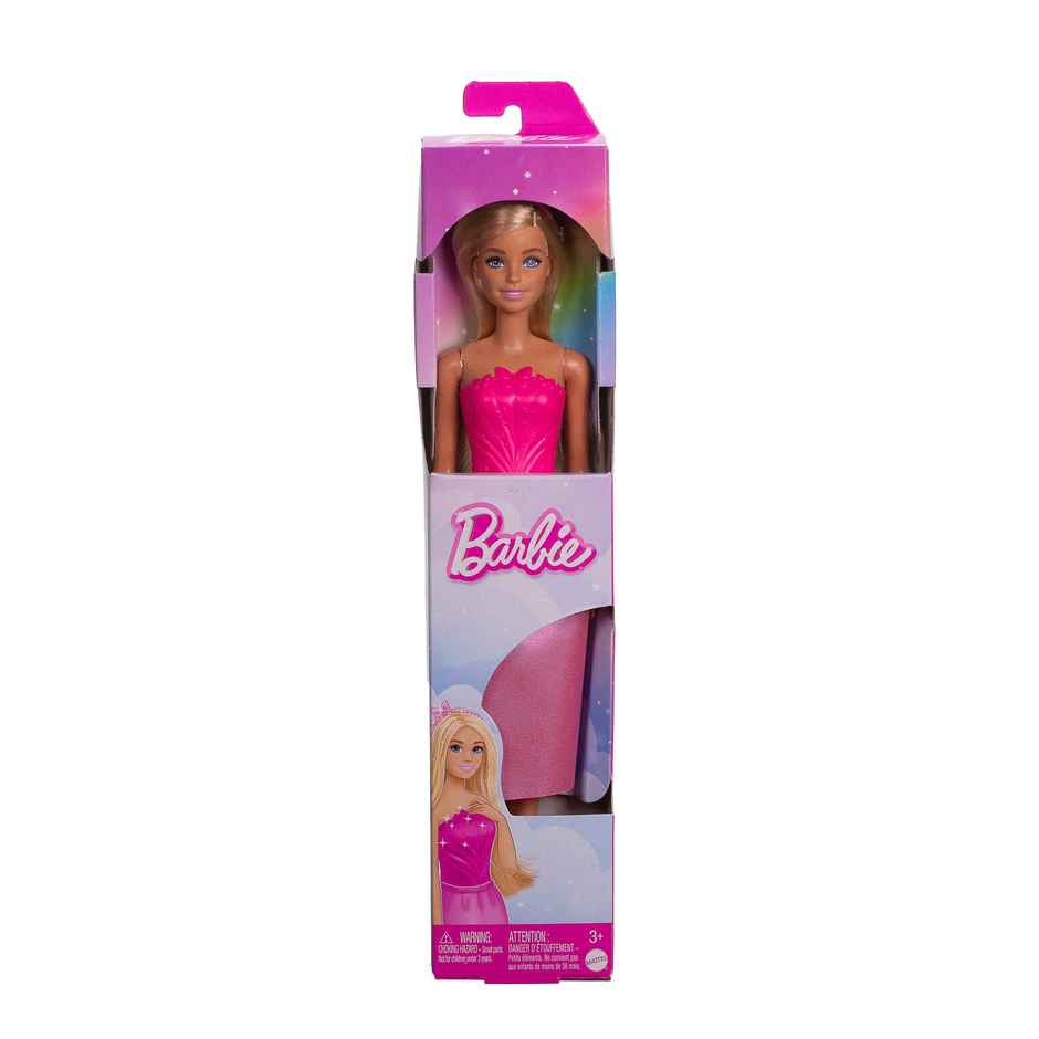 Barbie Royal Fashion Doll with Blonde Hair Removable Skirt and Accessories Pink Butterfly Theme