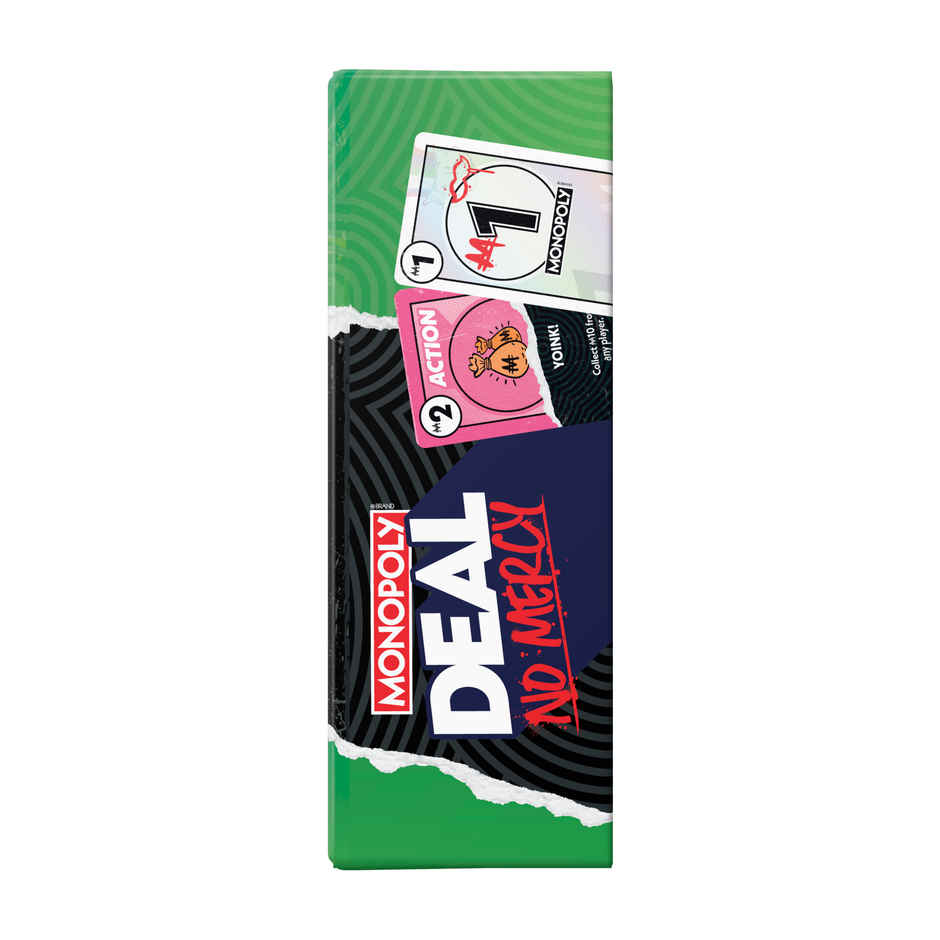 Hasbro Monopoly Deal No Mercy Card Game