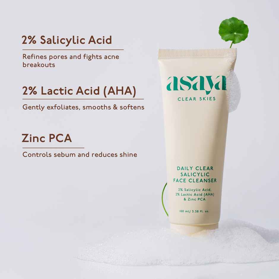 Asaya Daily Clear Salicylic Face Wash