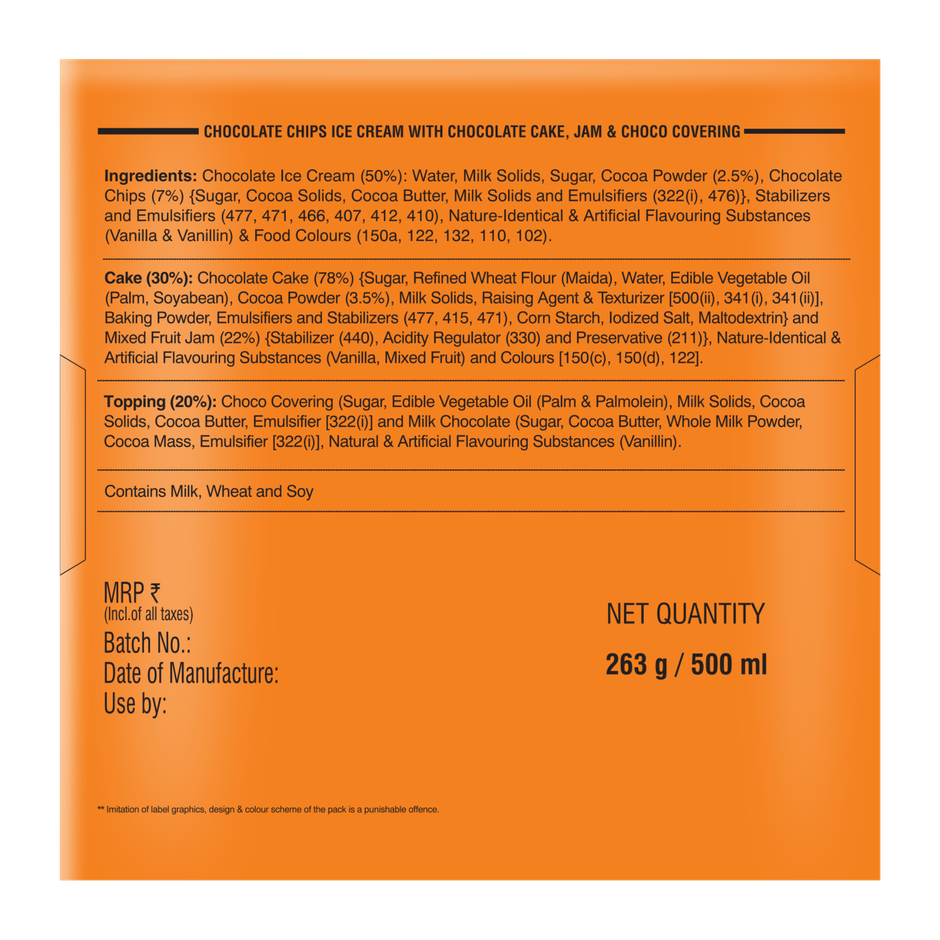 Mother Dairy Chocolate Truffle Cake