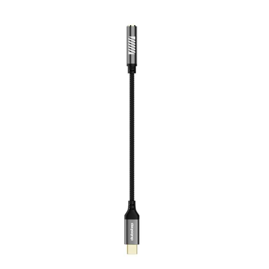 Dubstep Blaze Connect Type-C To 3.5 mm Aux Connector Supports - Music | Calls | Controls |Black