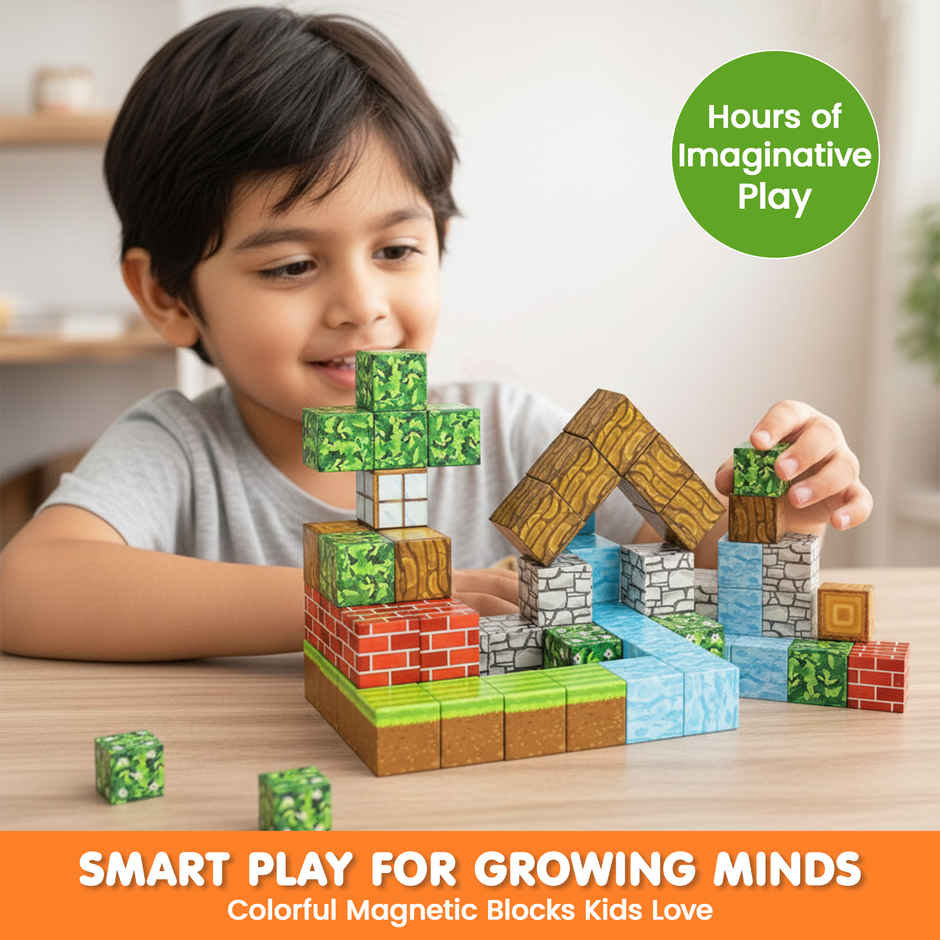 Kidology Magnetic Building Blocks For Kids