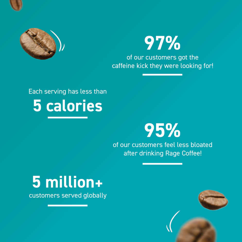 Rage Coffee Silk Blend Creamy Hazelnut Instant Coffee