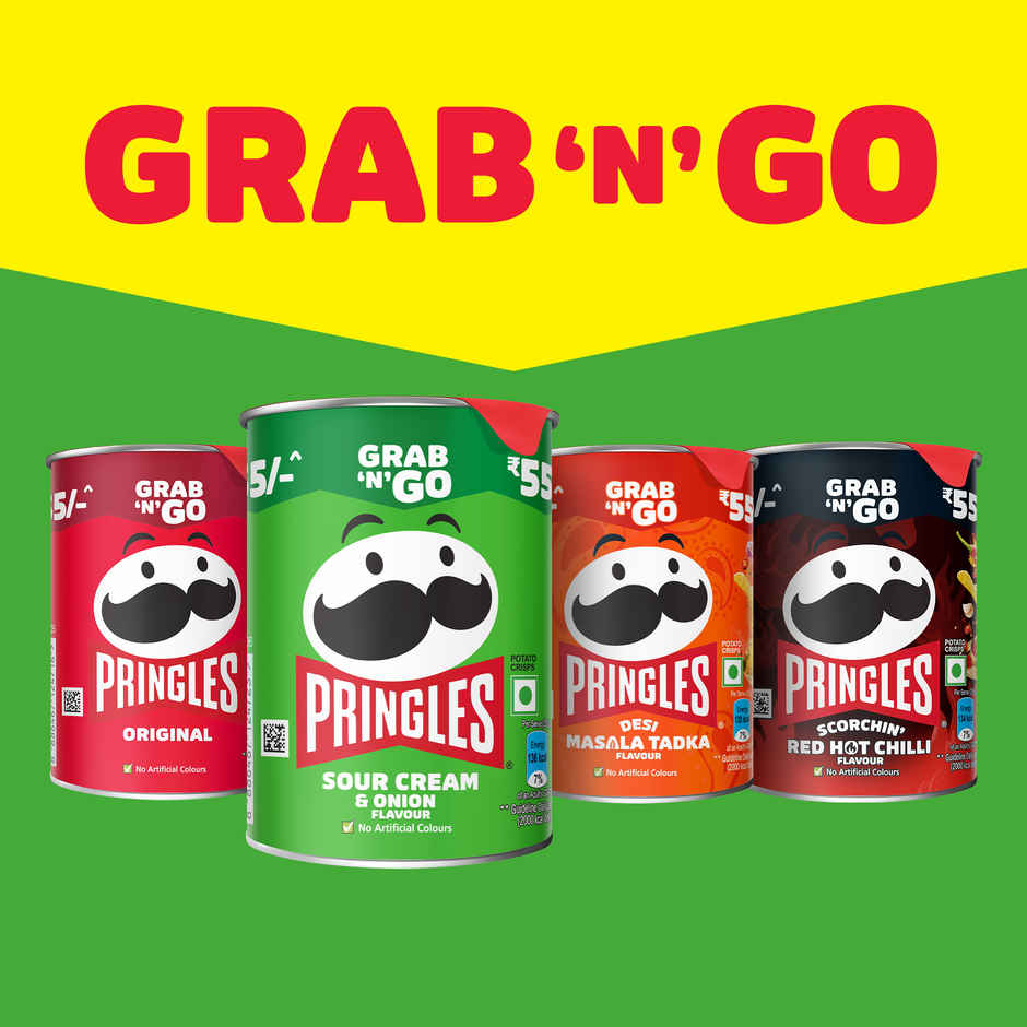 Pringles Potato Chips | Sour Cream & Onion