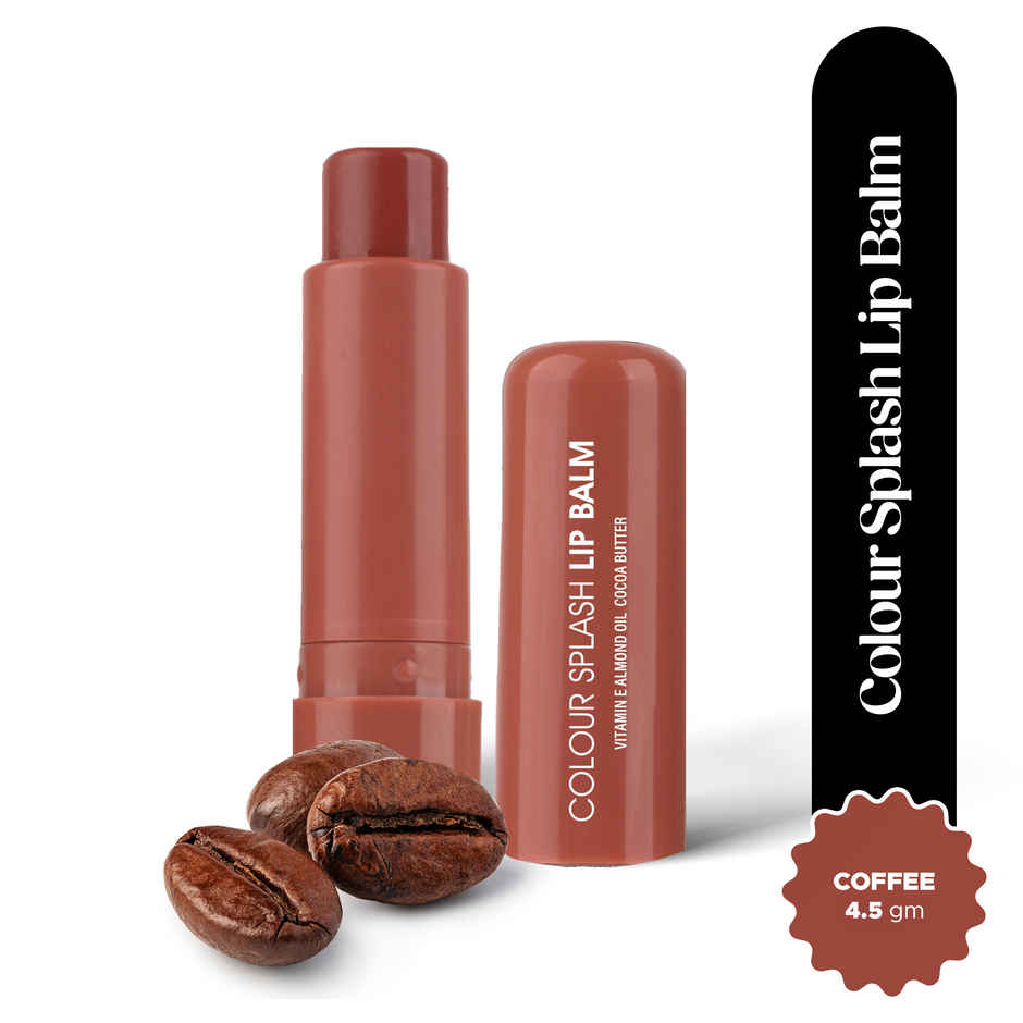 Hilary Rhoda Colour Splash Lip Balm | Coffee Shade 02