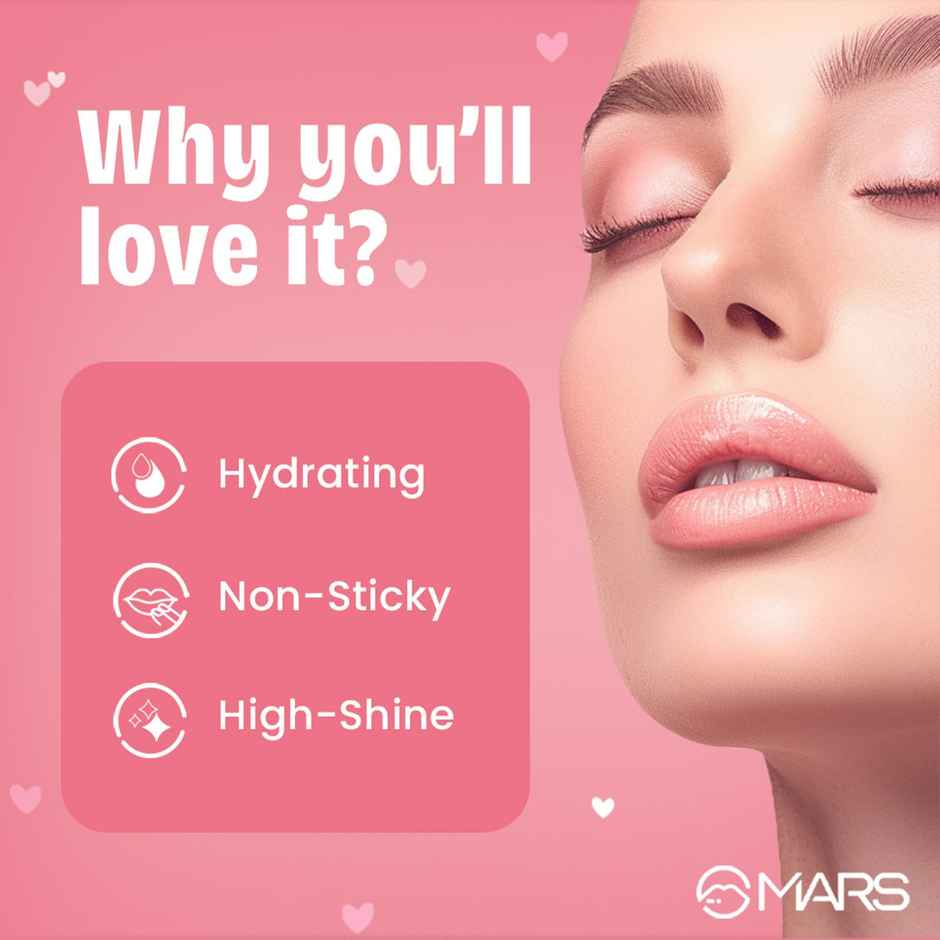 MARS Candylicious Sheer Lip Gloss | 04 CANDY FLOSS