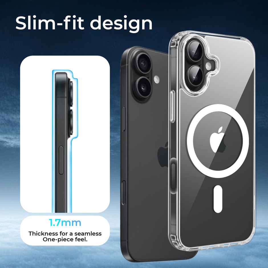 Artistque Case For Iphone 17 Back Cover | Transparent Clear Magsafe Cover