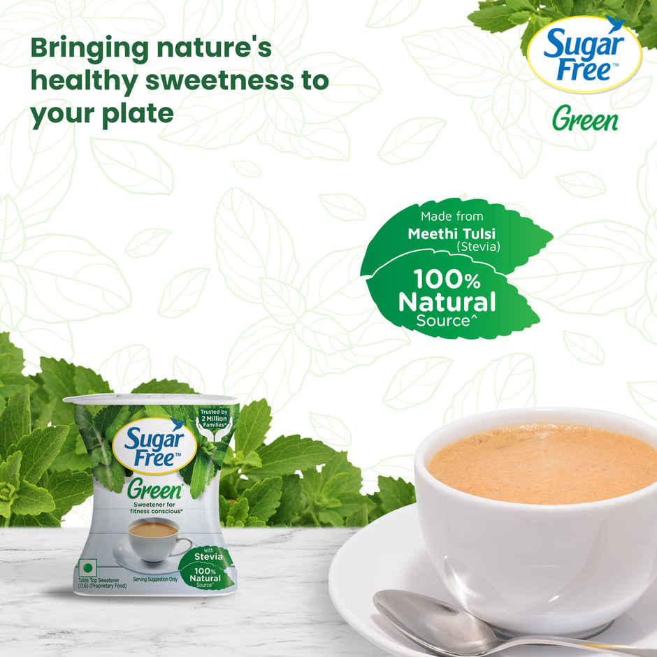 Sugarfree Green Truly Natural Made From Stevia