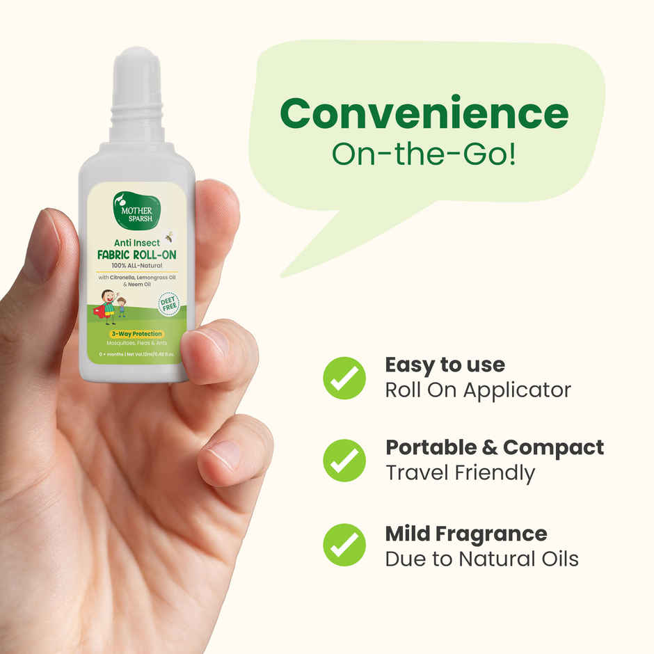 Mother Sparsh Anti Insect Fabric Roll On