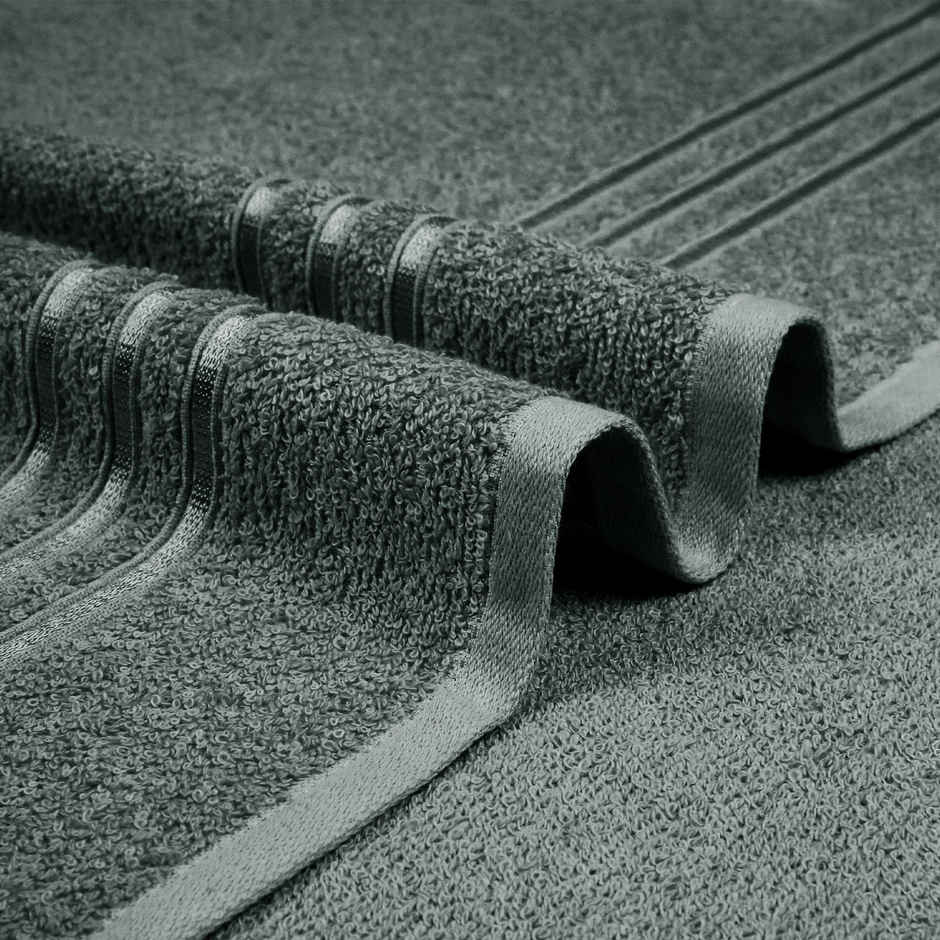 Mytrident Cotton Bath Towel | 400 GSM | Towels for Bath - New Grey