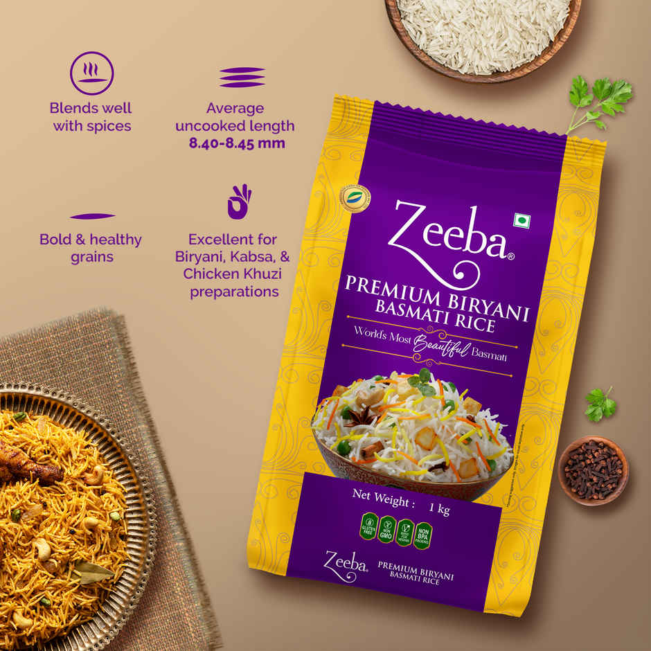 Zeeba Premium Biryani Basmati Rice