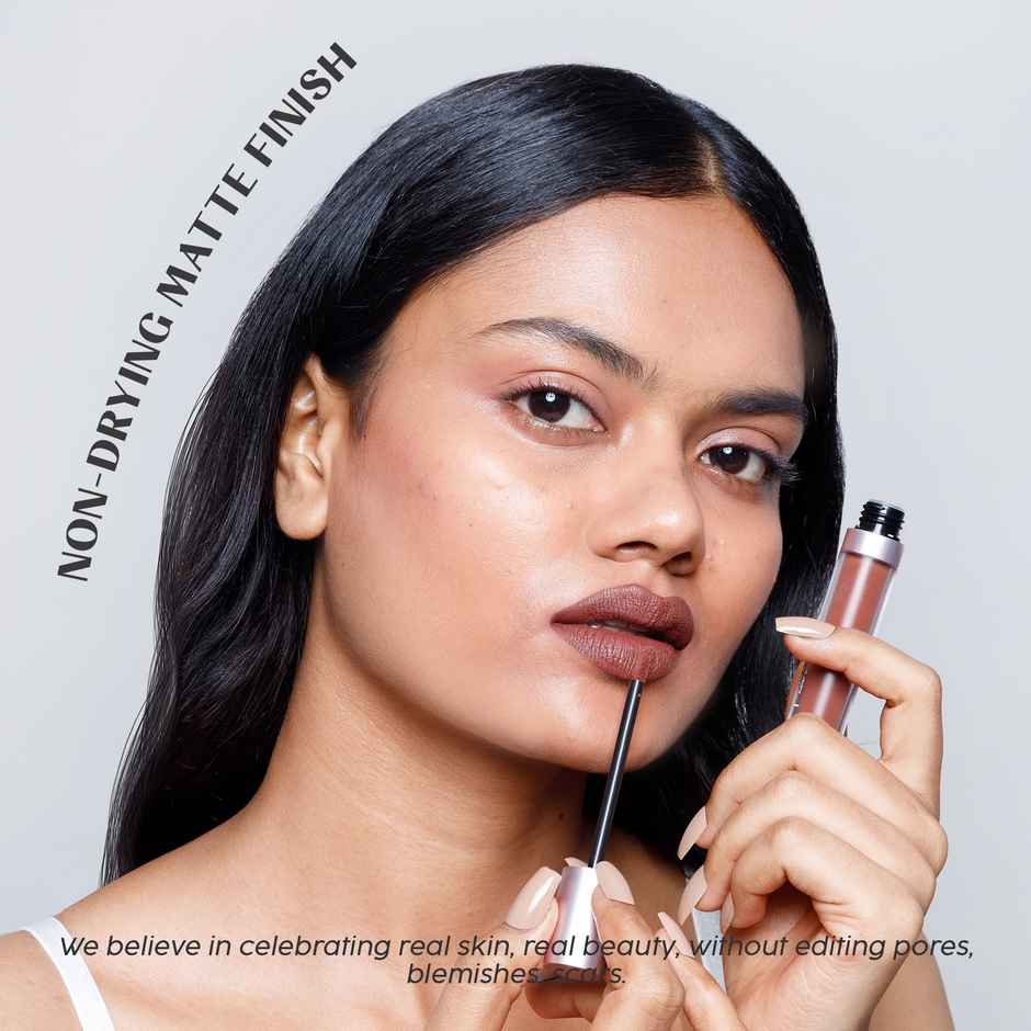 House Of Makeup Dawn To Dawn Super Stay Liquid Matte Lipstick - Hot Chocolate