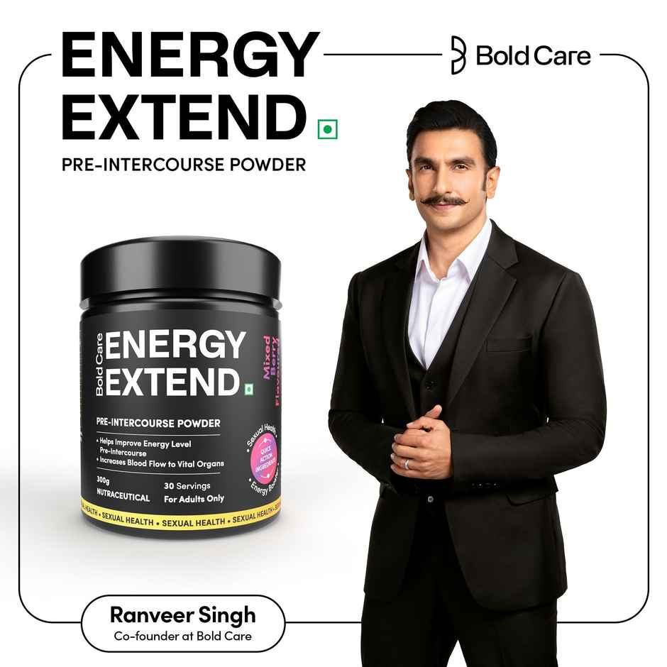 Bold Care Energy Extend Pre - Intercourse Powder Mixed Berry Flavour