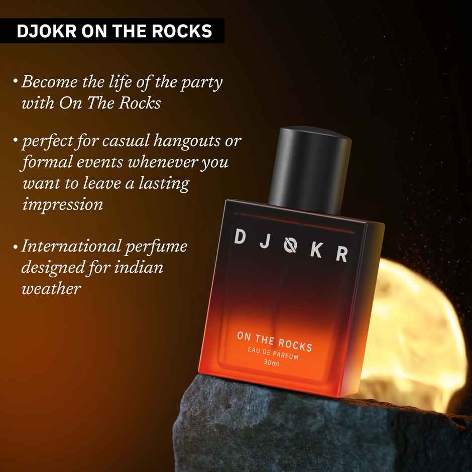Djokr On The Rocks Gift Set For Men | Eau De Parfum | Gift Box