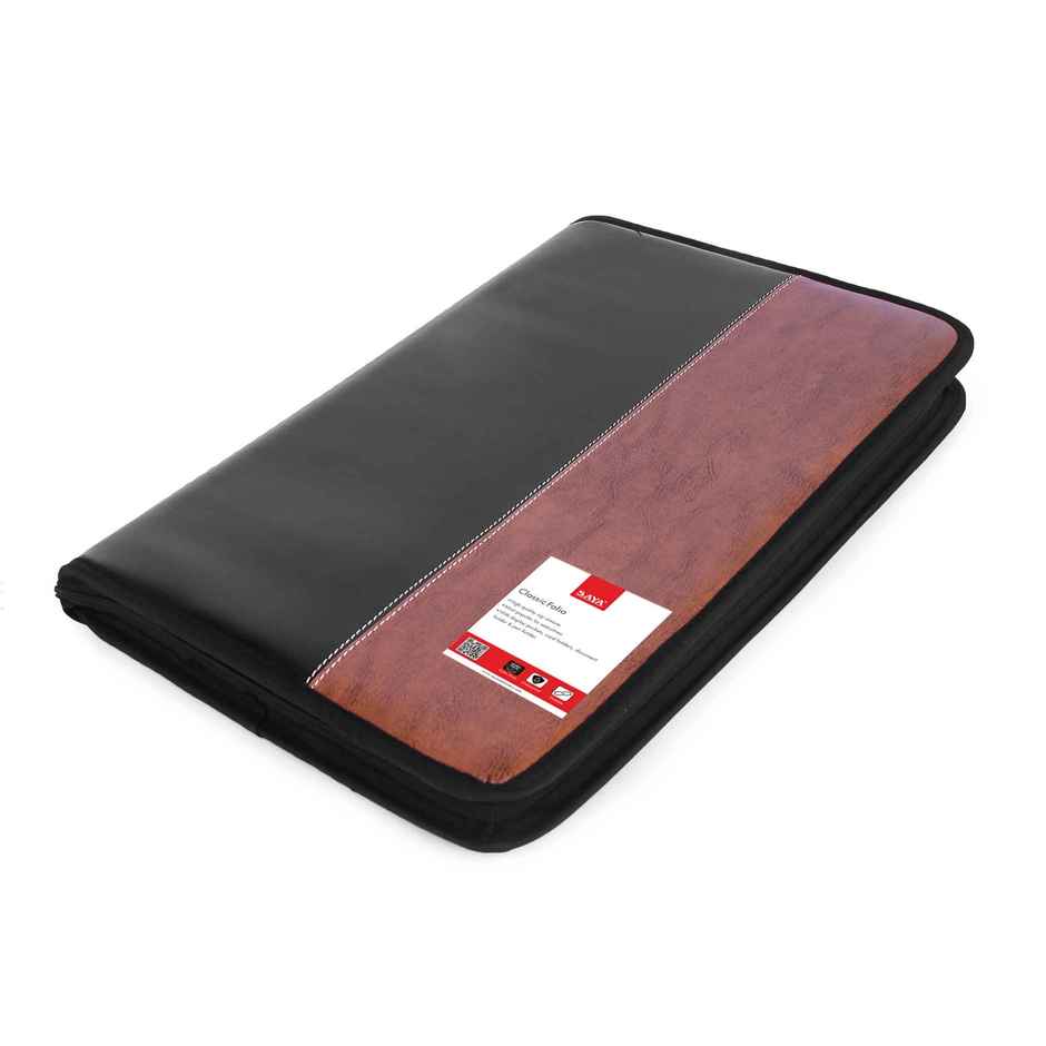 Saya B4 Portfolio Folder | 20-Pocket Document Organizer for Office, School & Business