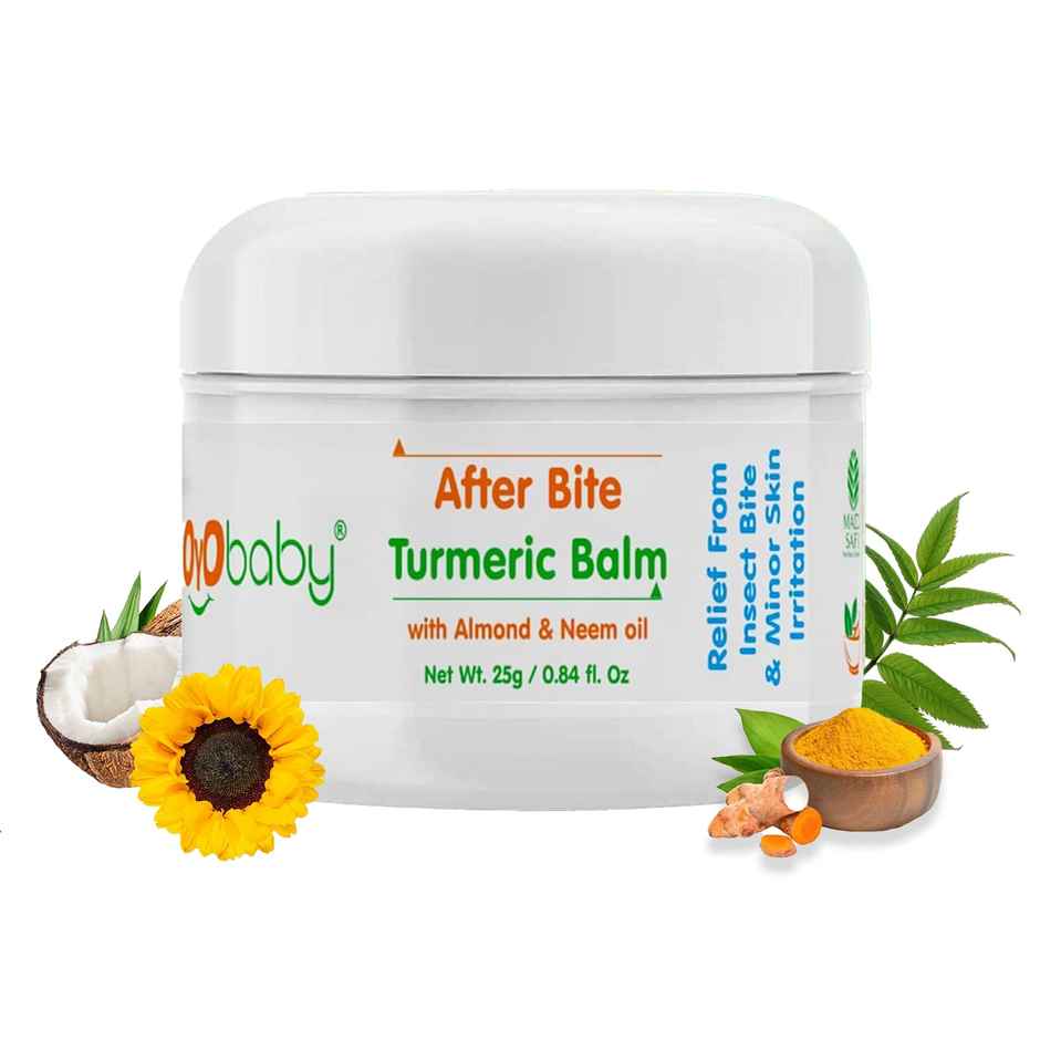Oyo Baby After Bite Turmeric Balm Gives Relief From Rashes, Mosquito & Insect Bites