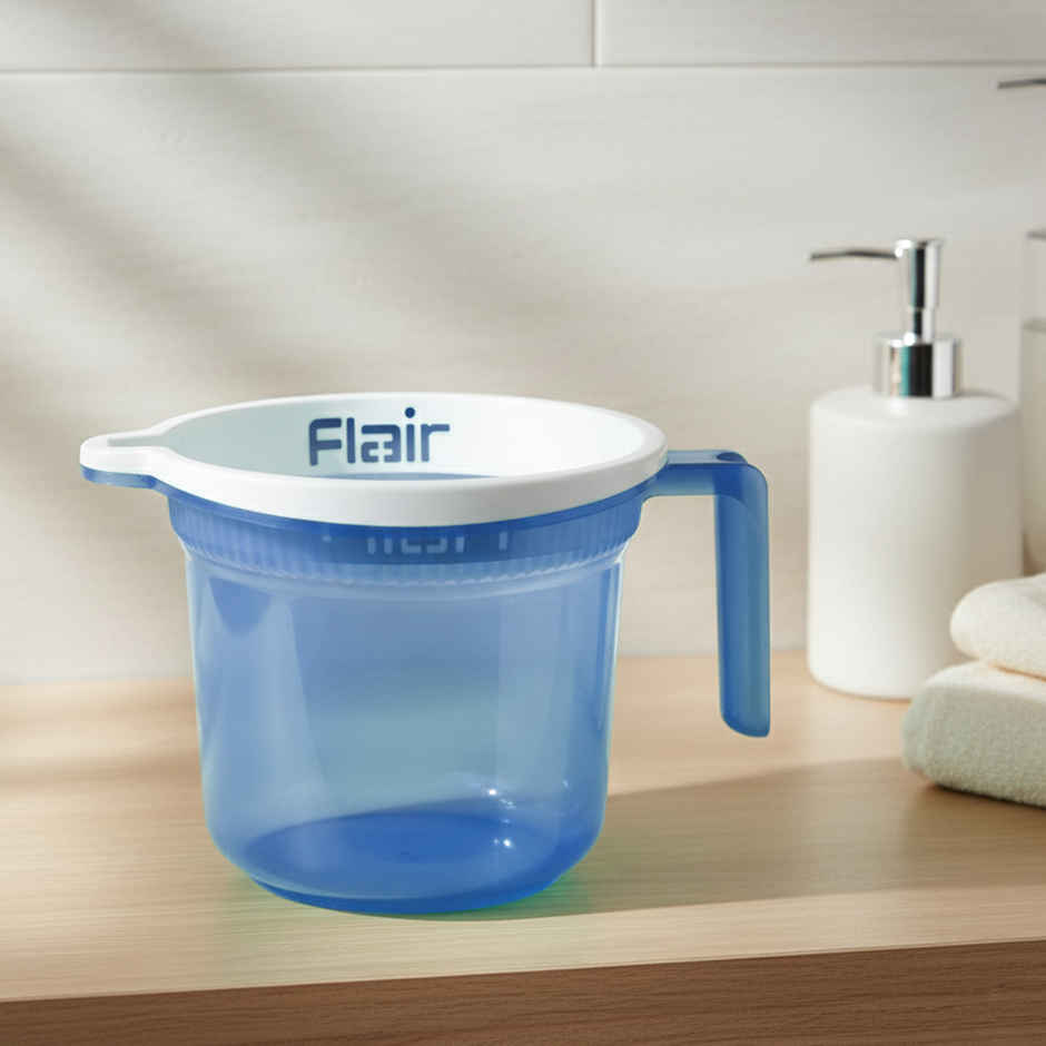 Flair Estella Crystal | Bath Mug | 1 Litre | Blue