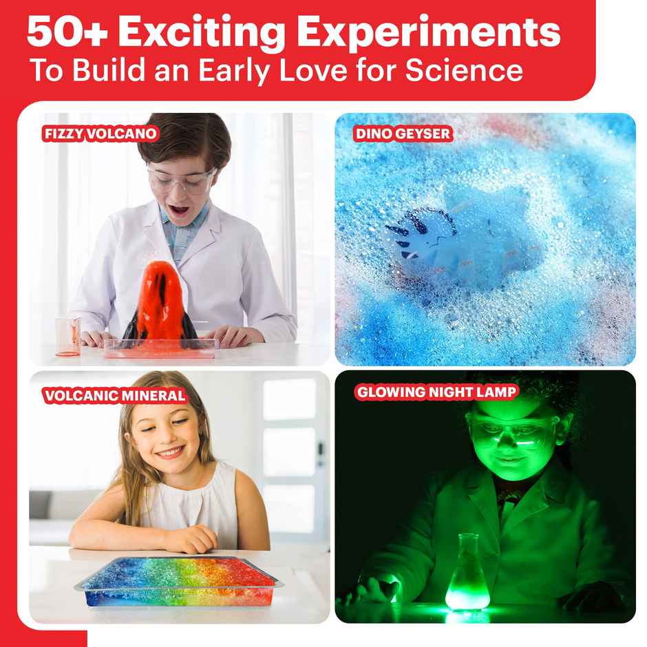 Einstein Box Volcano Science Starter Kit For 6 To 14 Year Olds