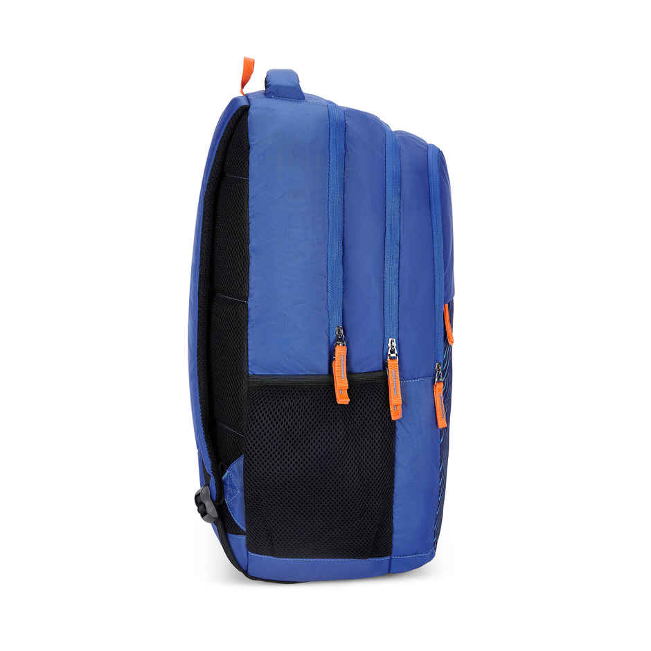Nasher Miles Wave Backpack- Unisex- 3 Compartment Bag- Navy Blue- 45L