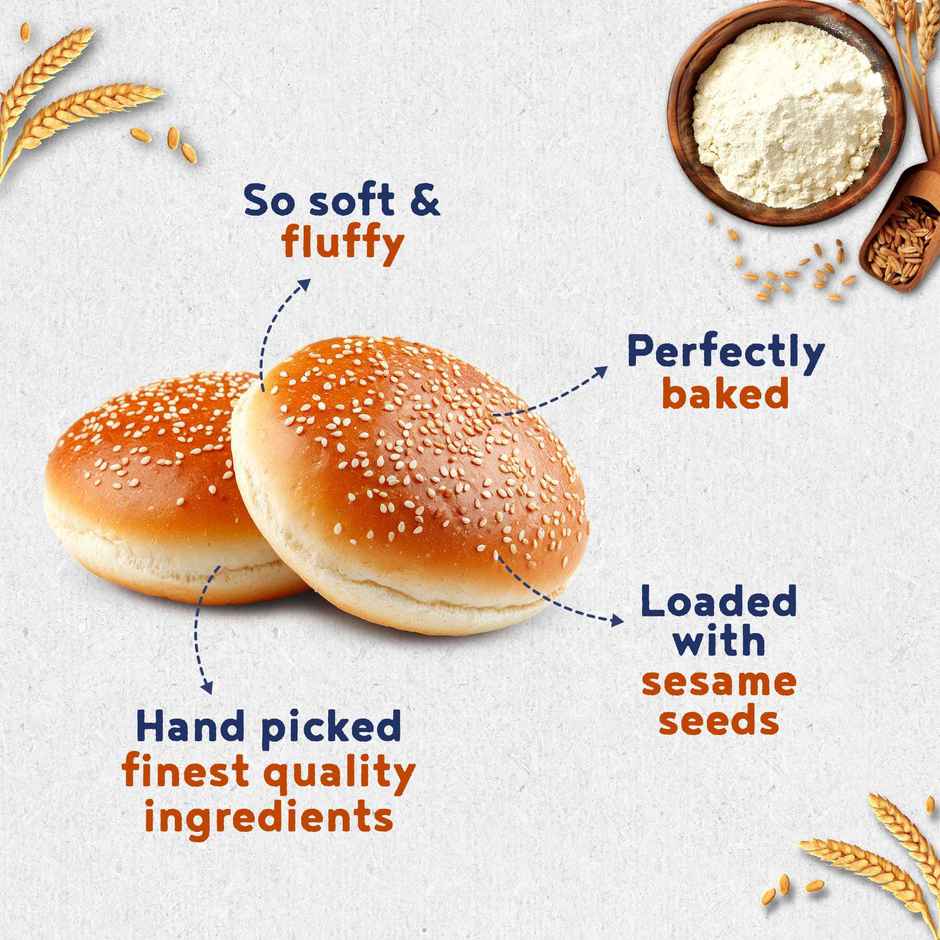 Harvest Gold Burger Buns Combo