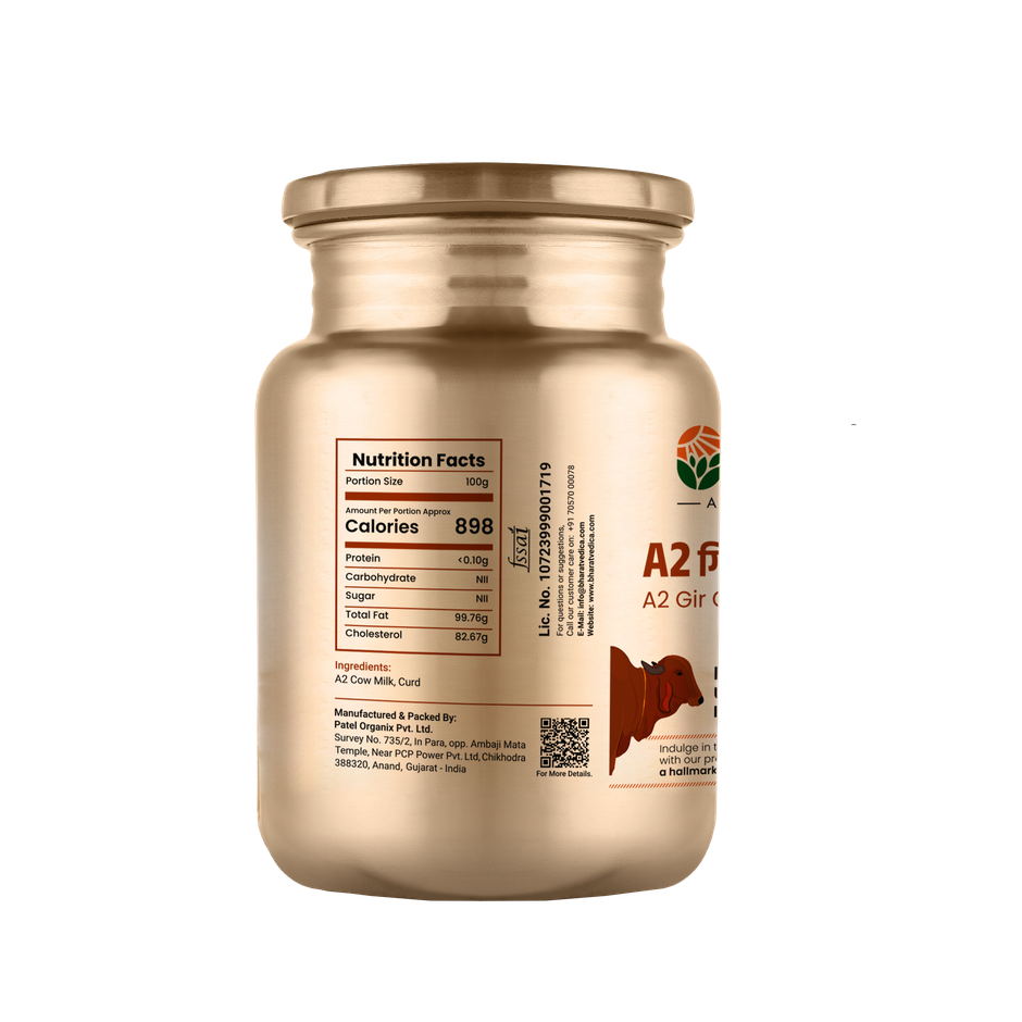 Bharat Vedica A2 Gir Cow Ghee