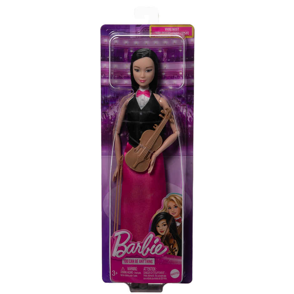 Barbie Doll & Accessories | Violinist Musician Doll with Violin & Bow