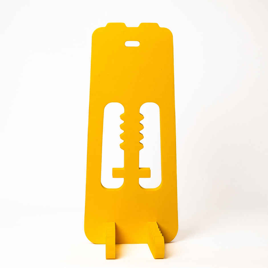 Decathlon FLX Self Assembling Foam Cricket Stumps | Yellow