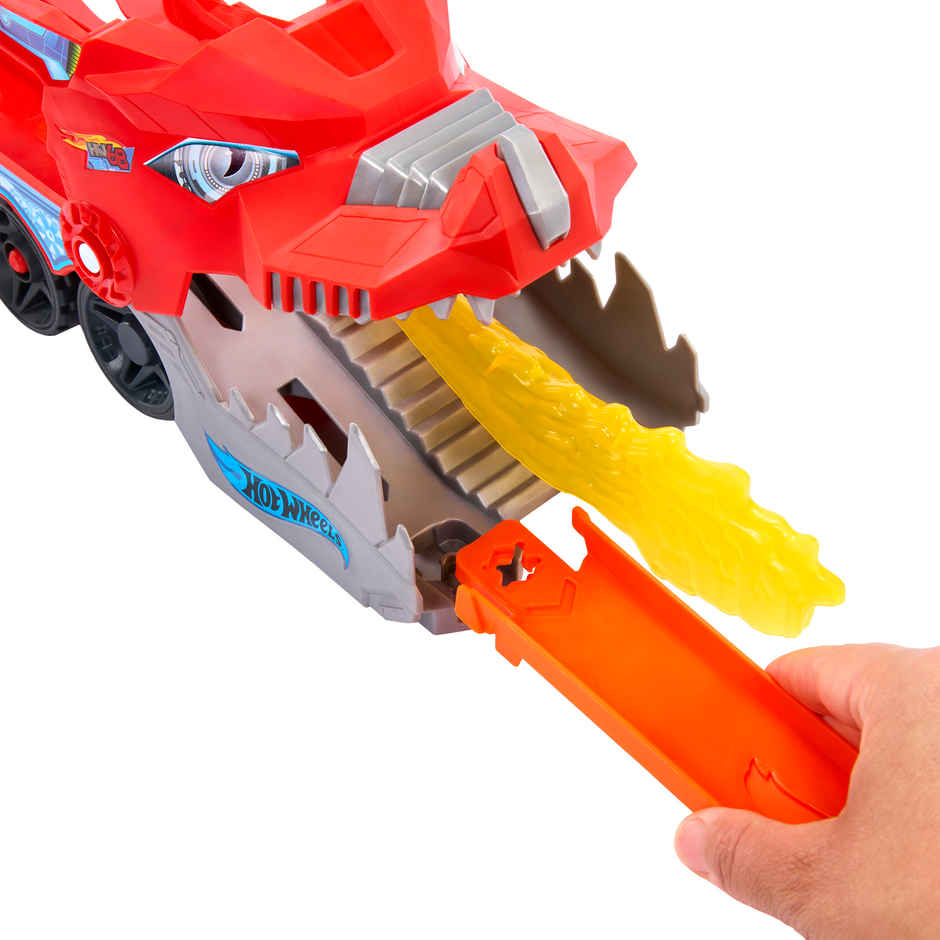 Hot Wheels Ultimate Dual Dragon Transporter with Cars