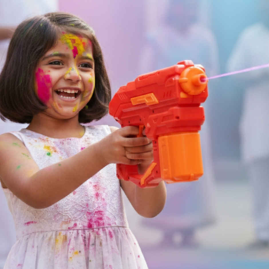 Dragon Blast Electric Water Gun | Holi Pichkari | 400 ml | Tomuncle