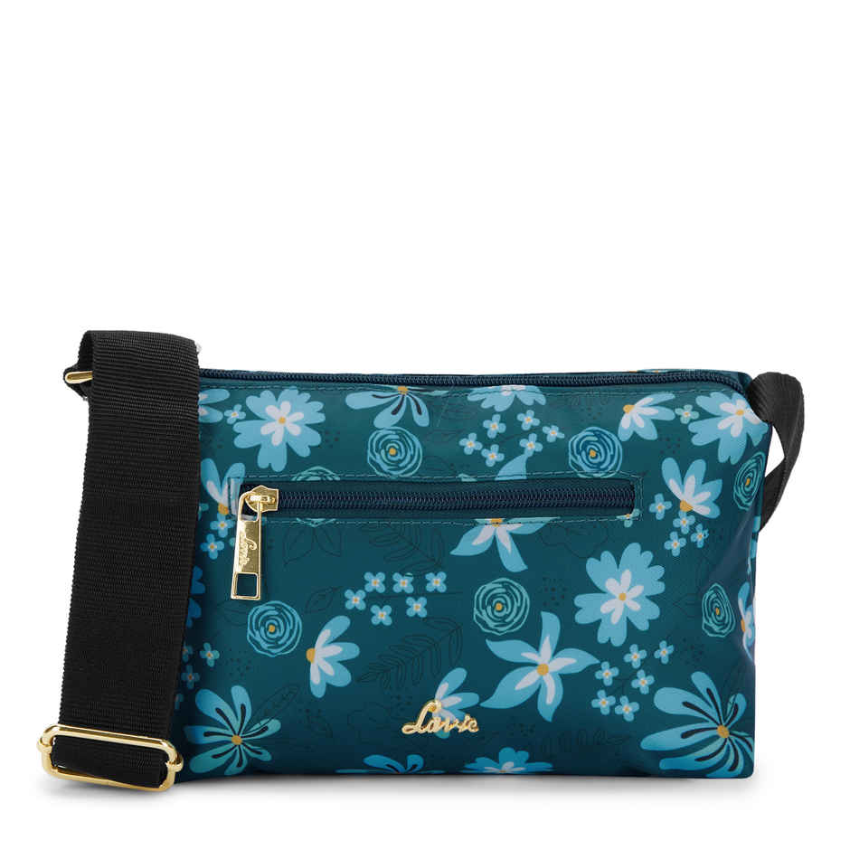 Lavie Women's Trixie Floral Cross Body Sling Bag | Ladies Purse Handbag | Dark Green