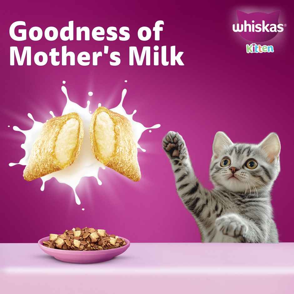 Whiskas Kitten Mackerel Flavour Dry Cat Food
