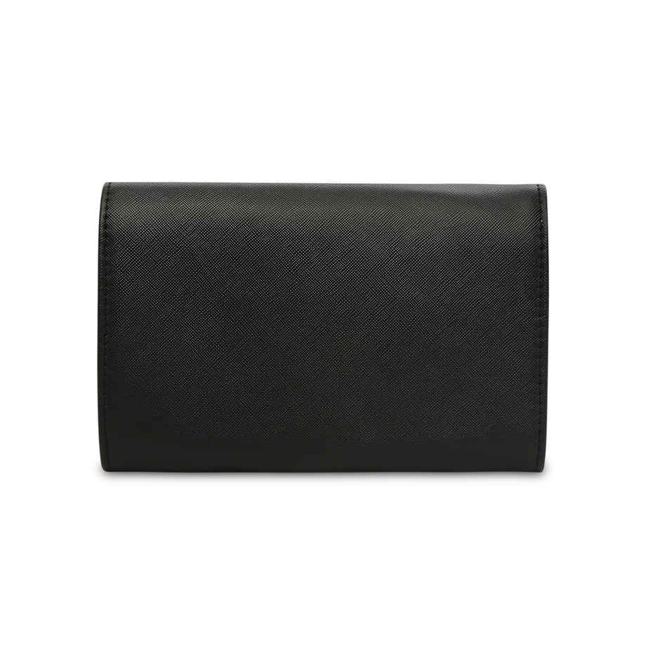 Lavie Women's Ava Foldover Clutch | Ladies Purse | Black