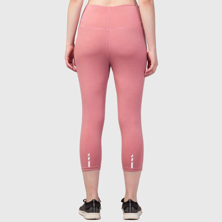 Fflirtygo Women's Capri 4 Way Stretch Slim Fit Leggings Fsc Brose | M