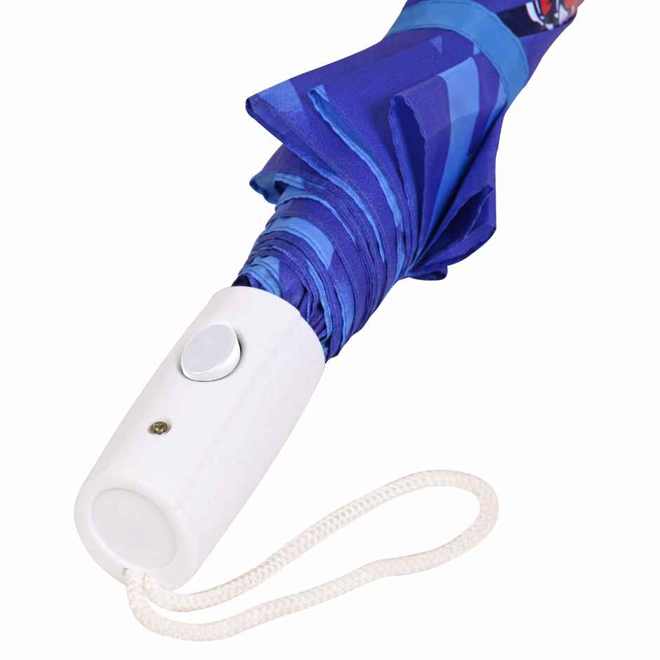 Eume Delhi Capitals Blue 23 Inch 1 Fold Straight Umbrella