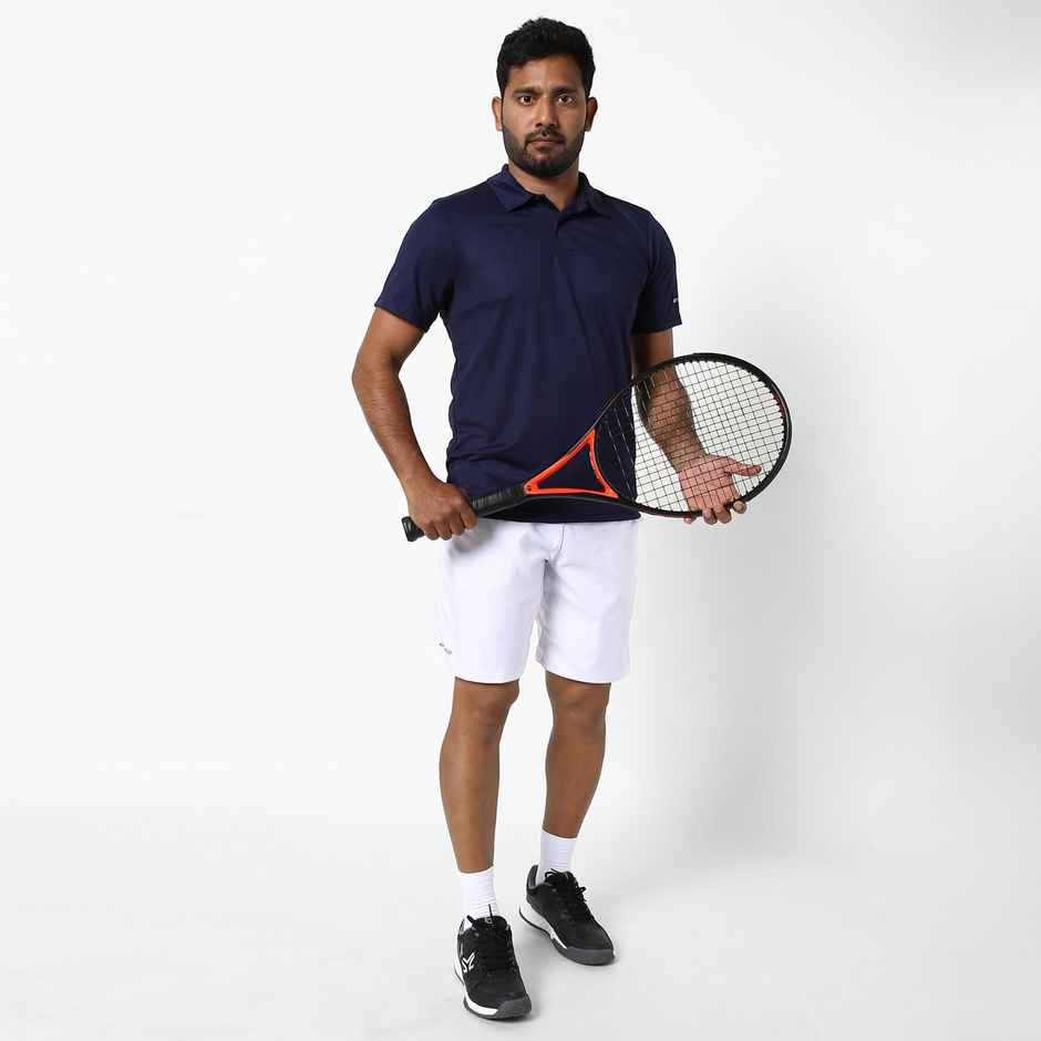 Decathlon | Artengo Men's Dry-Fit Tennis T-Shirt - Navy Blue - XL