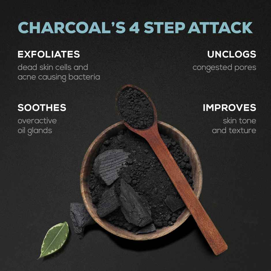 JOY Activated Charcoal Skin Purifying And Deep Detox Face Wash